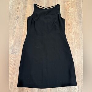 CDC Elegant Black Sleeveless Mini Dress
